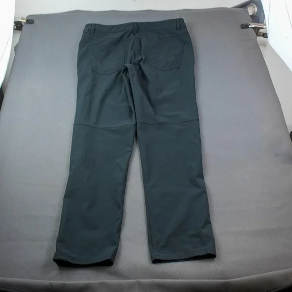 Lululemon ABC Pants Mens 34x30 Gray Slim Fit Recycled Polyester Stretch - Picture 2 of 7